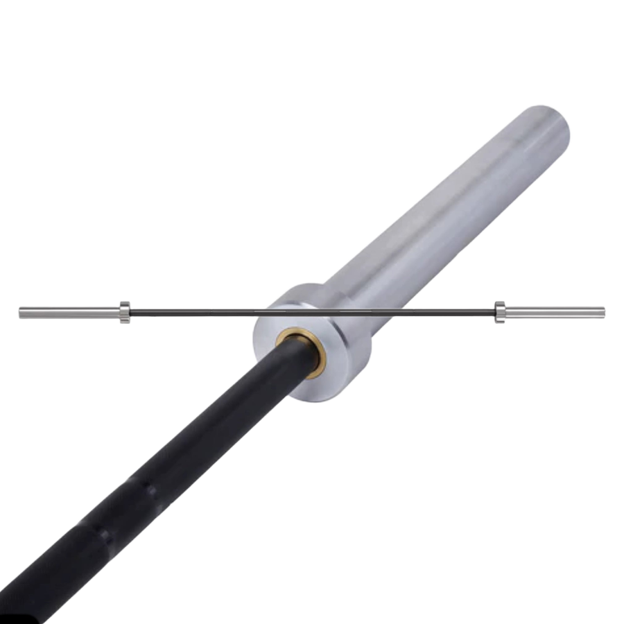 Legion 7' Olympic Bar - 1,200lb, 28mm, Black