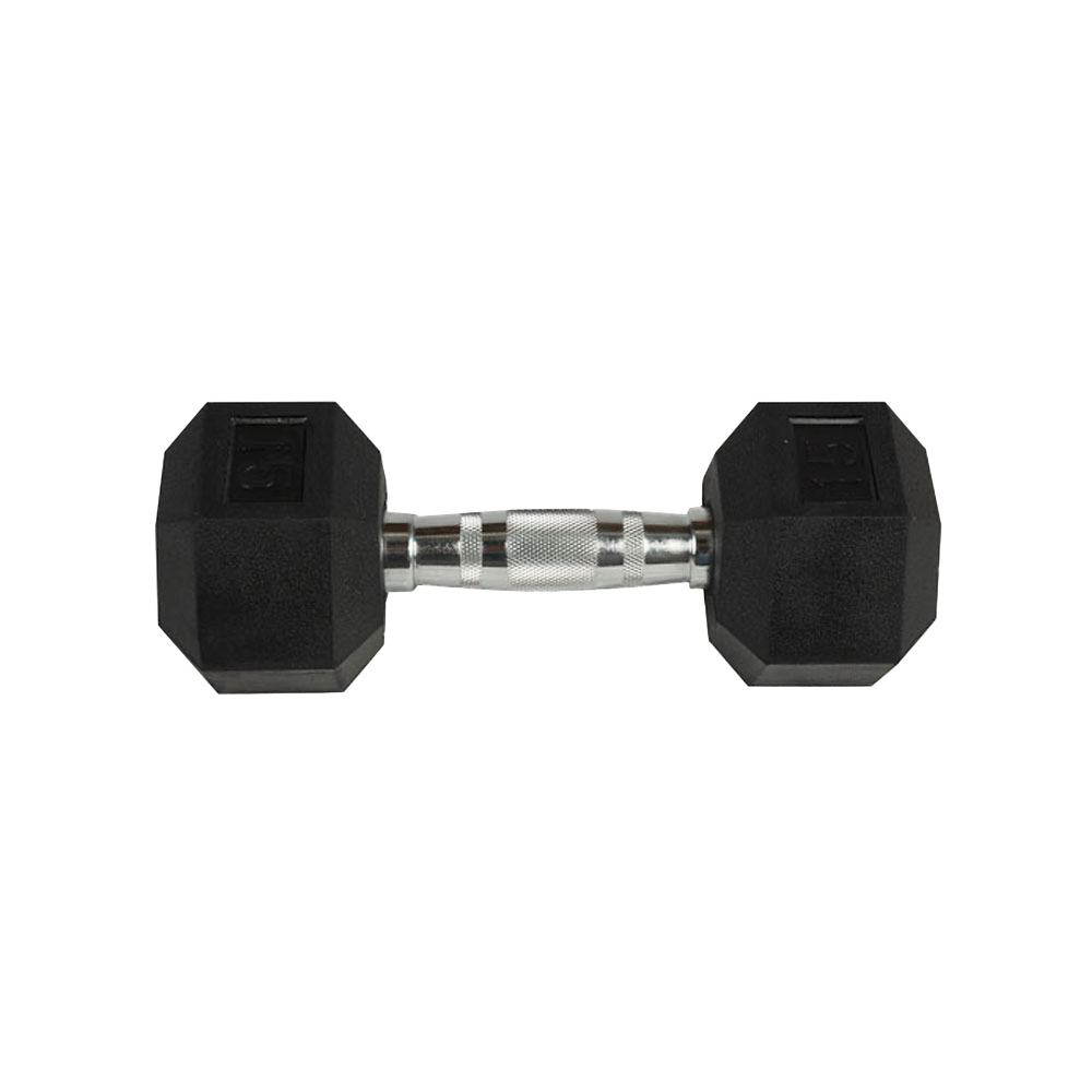 Legion Rubber Hex Dumbbells