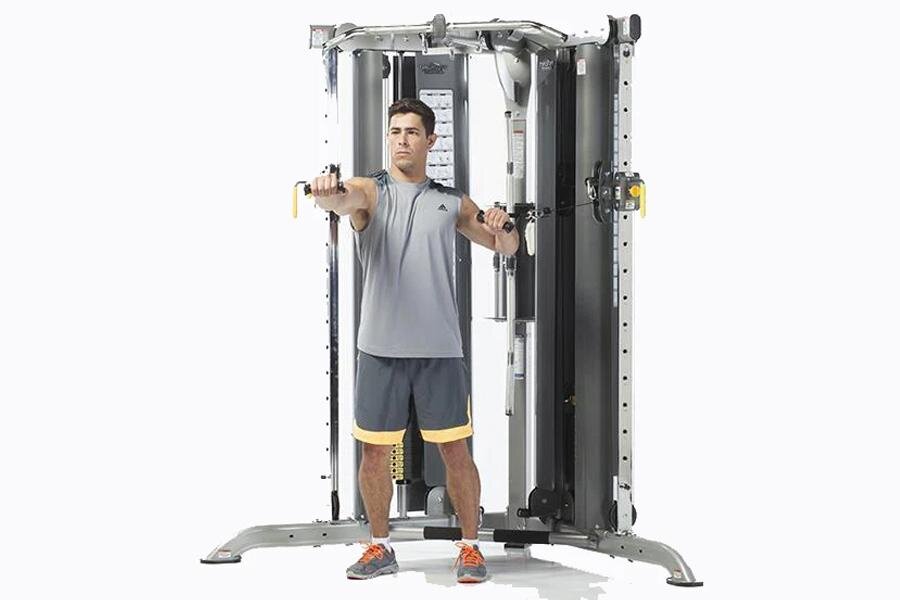 TuffStuff CXT-200 corner placement view